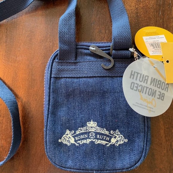 Robin Ruth Cross Body Bag w/Puerto Rico Stamp  NWT - Picture 6 of 8
